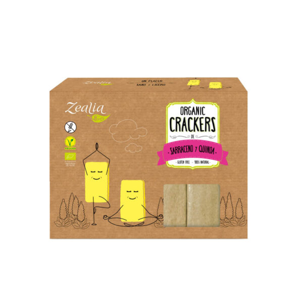 Zealia Crackers fajol i quinoa